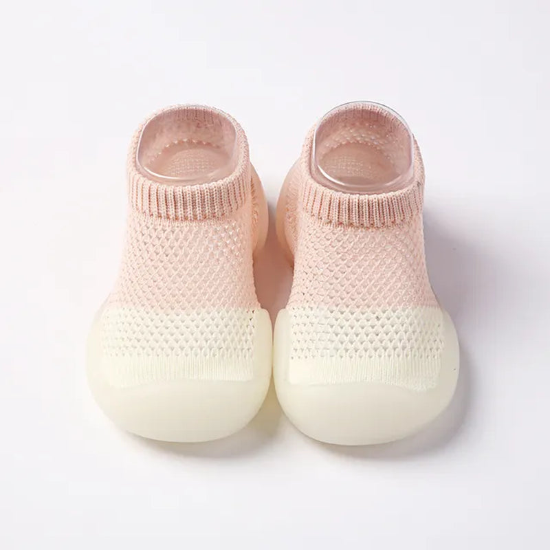 Baby Shoes Kids Soft Rubber Sole First Walkers Children Sock Shoes Non-Slip Floor Socks Toddler Sock Shoes 0-4Y Boy Girl Booties
